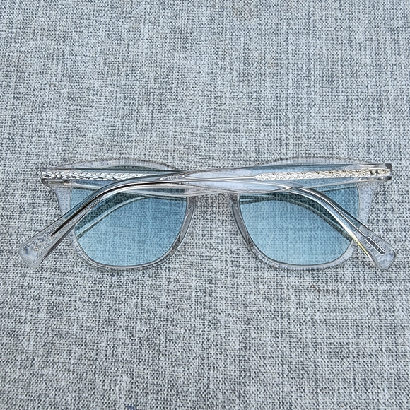 NWOT Oliver Peoples Cayson Glasses*Frames / Crystal - Sea Mist - Picture 4 of 12